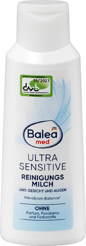 Balea med Reinigungsmilch 2in1 Ultra Sensitive
