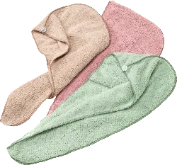 ebelin Haarturban aus Mikrofaser sortiert