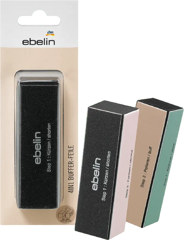 ebelin 4in1 Buffer-Feile sortiert