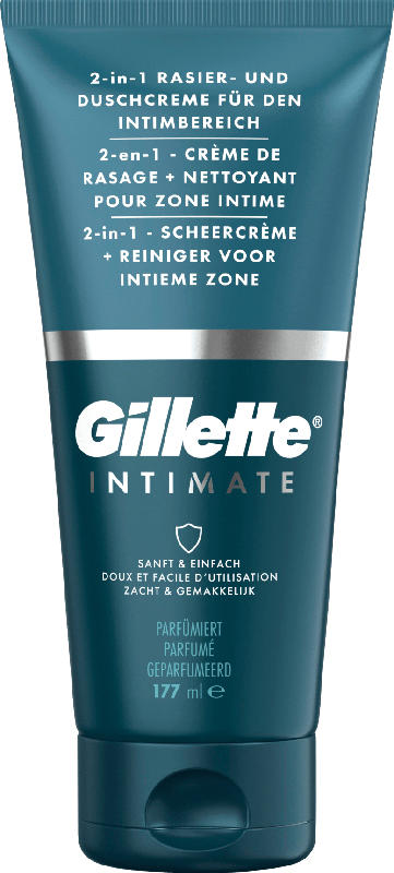 Gillette Intimate 2in1 Rasier- und Duschcreme