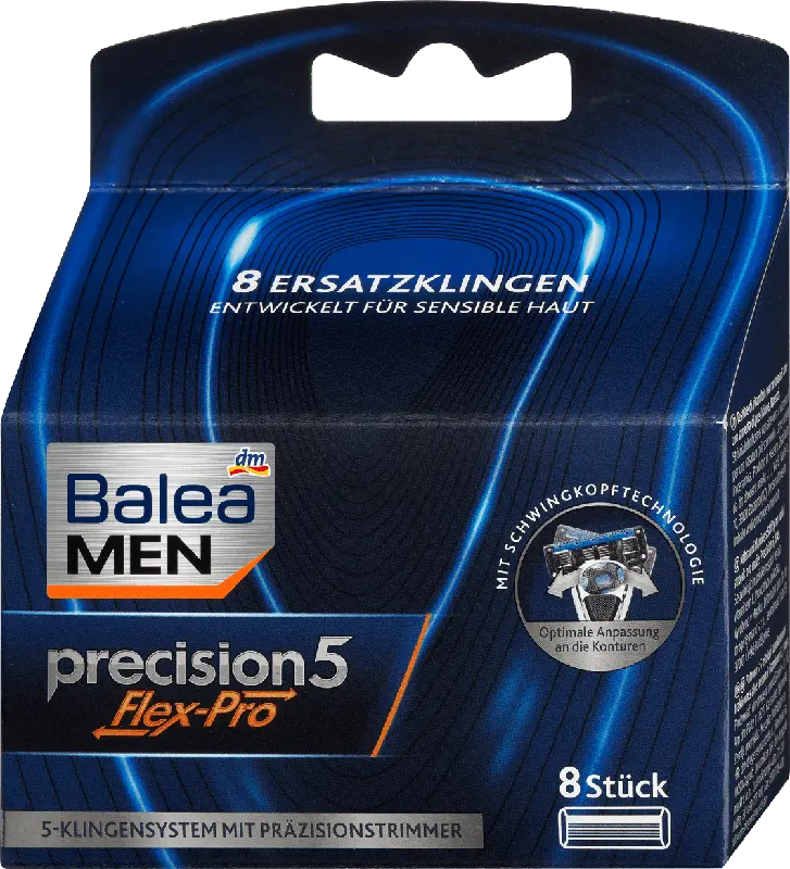 Balea MEN Ersatzklingen precision5 Flex-Pro