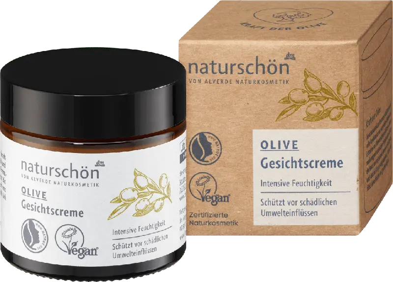 alverde NATURKOSMETIK Gesichtscreme naturschön Olive