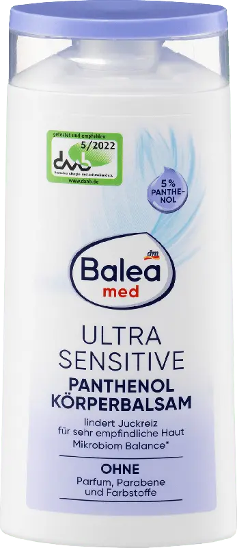 Balea med Ultra Sensitive Panthenol Körperbalsam