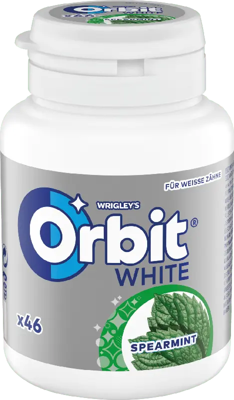 Orbit Kaugummi White Spearmint Bottle