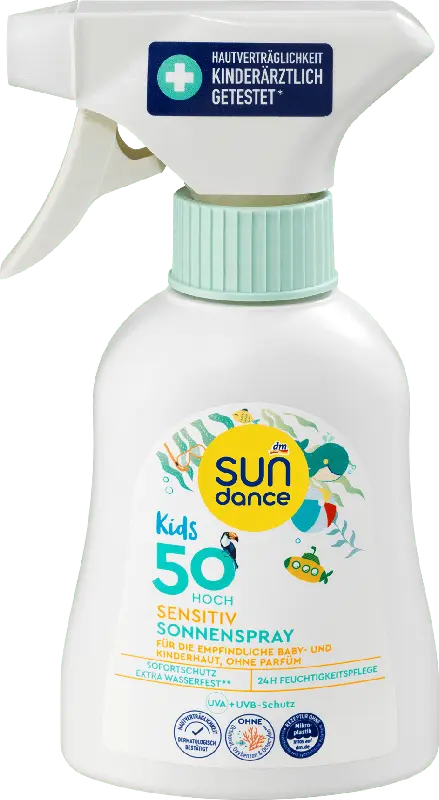 SUNDANCE Sonnenspray Kids Sensitiv LSF 50
