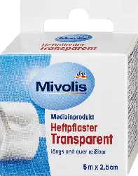 Mivolis Heftpflaster transparent