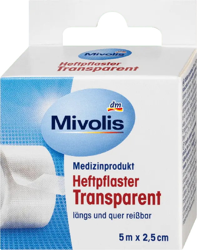 Mivolis Heftpflaster transparent