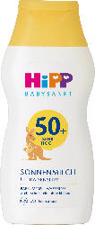 Hipp Babysanft Sonnenmilch Ultra Sensitiv 50+
