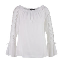 Clair Bluse, Weiss