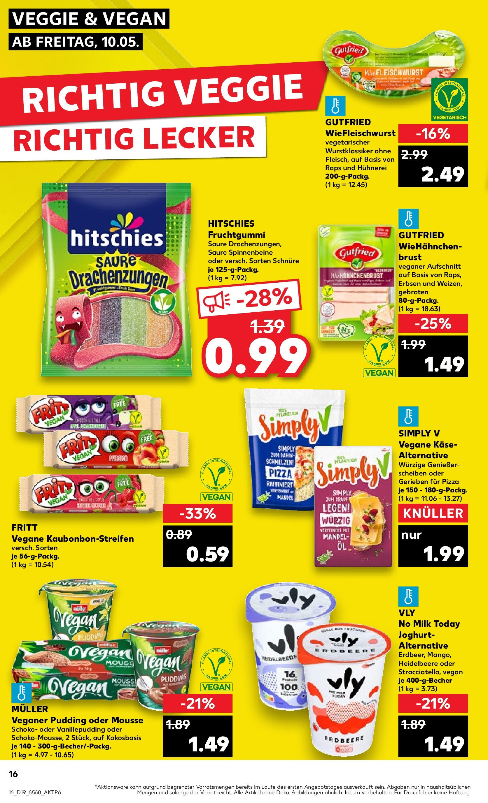 Kaufland - Rheinland-Pfalz (ab 10.05.2024) » Angebote Online zum Blättern | Seite: 16 | Produkte: Joghurt, Pudding, Pizza, Erbsen