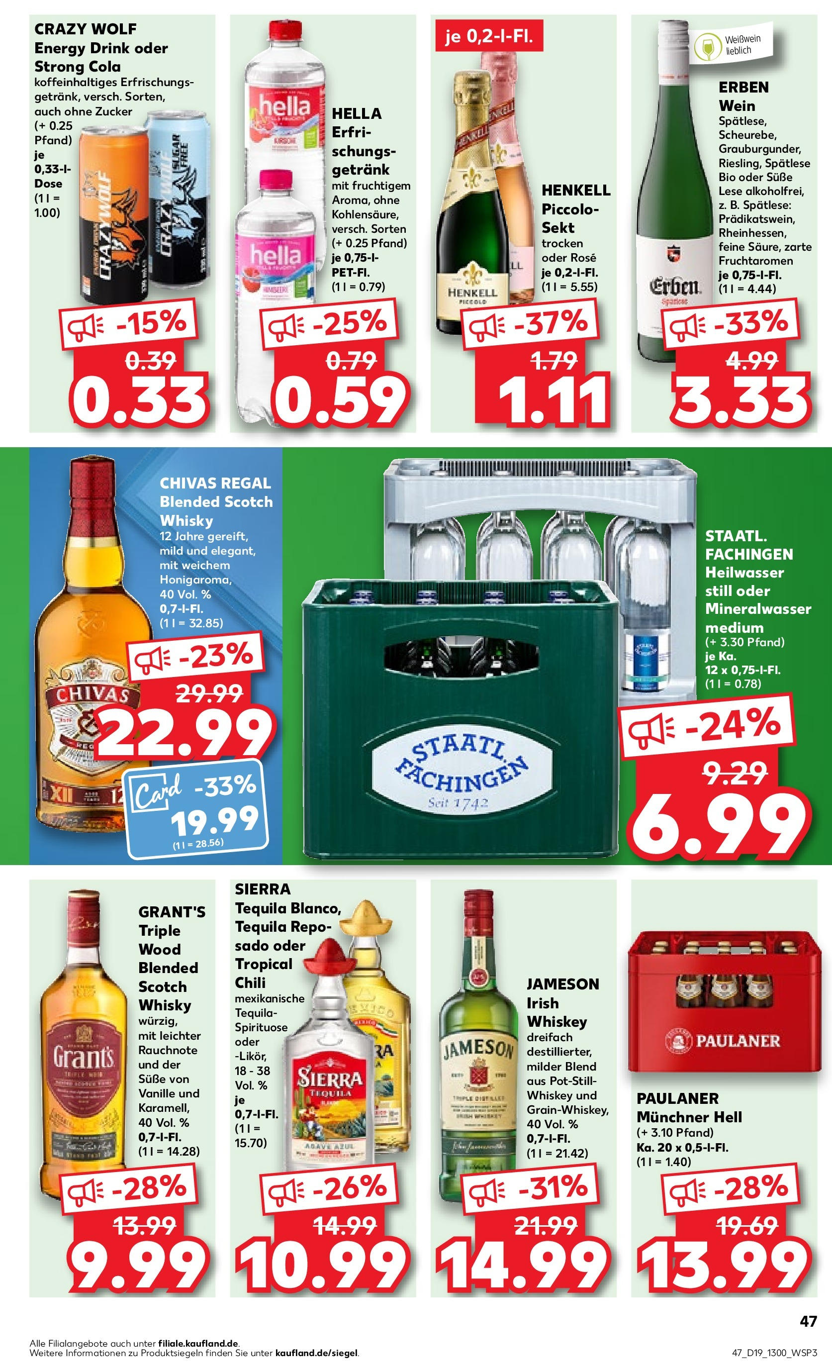 Kaufland - Nordrhein - Westfalen (ab 10.05.2024) » Angebote Online zum Blättern | Seite: 47 | Produkte: Regal, Sekt, Mineralwasser, Chili