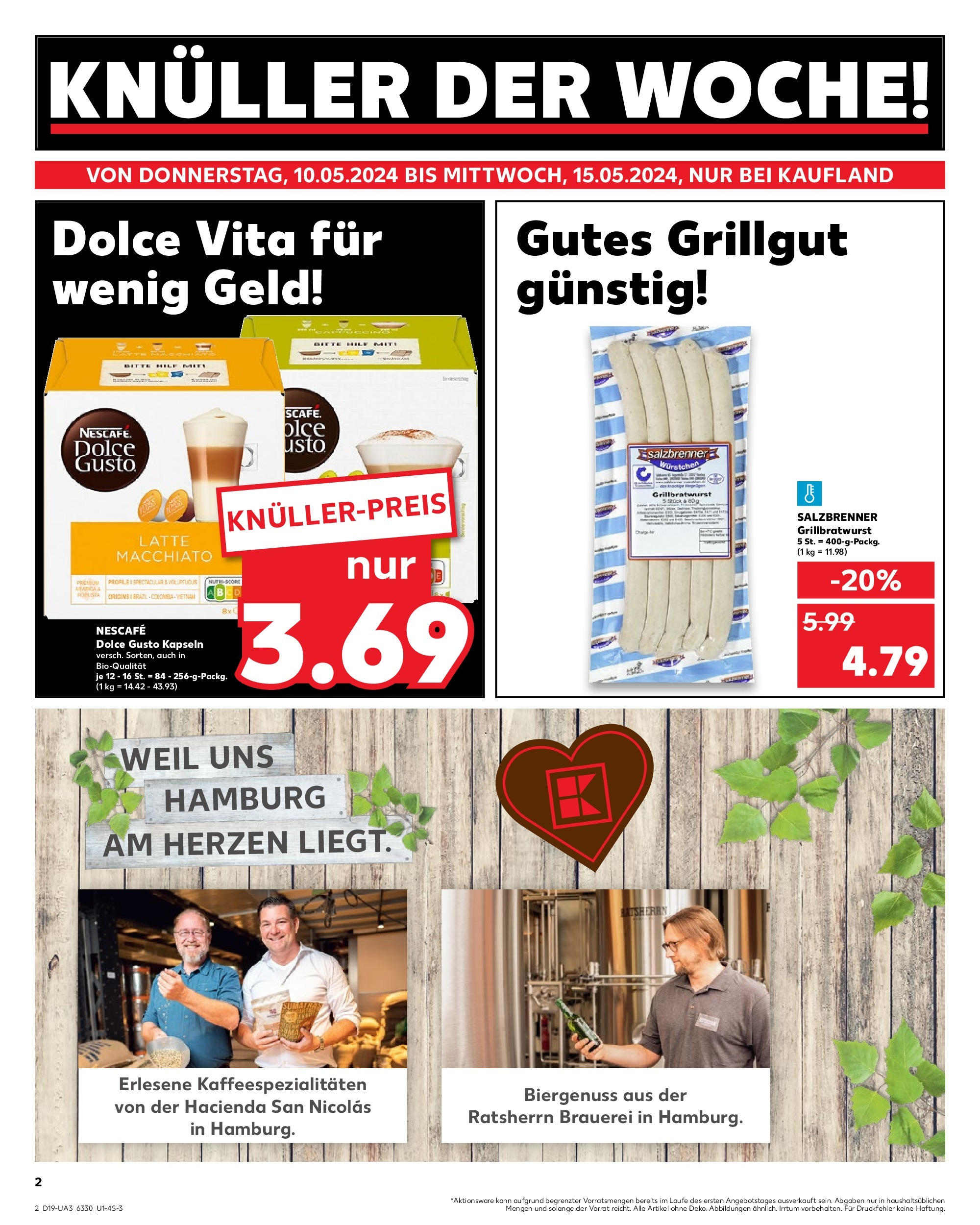 Kaufland - Hamburg (ab 10.05.2024) » Angebote Online zum Blättern | Seite: 2 | Produkte: Box, Wasser