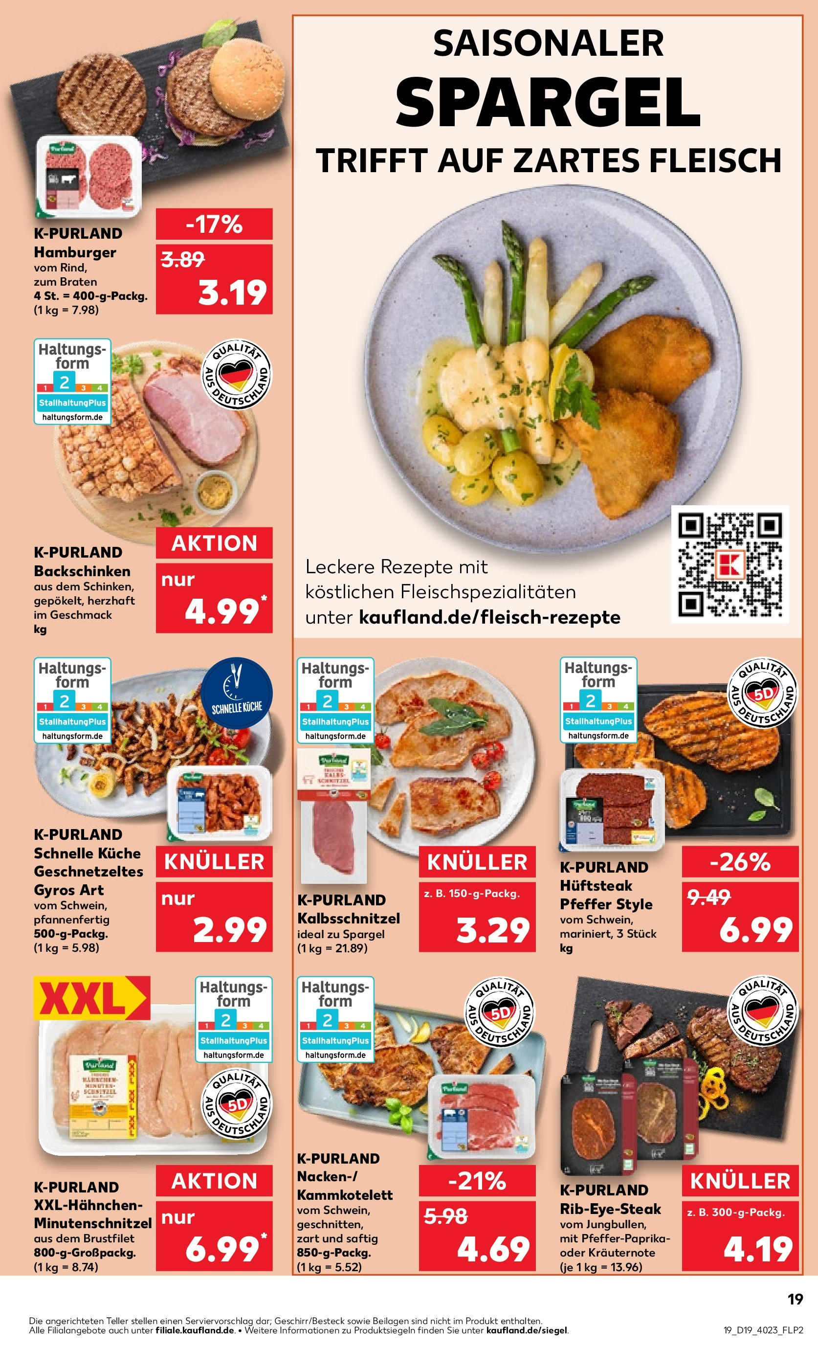 Kaufland - Berlin (ab 10.05.2024) » Angebote Online zum Blättern | Seite: 19 | Produkte: Küche, Spargel, Pfeffer