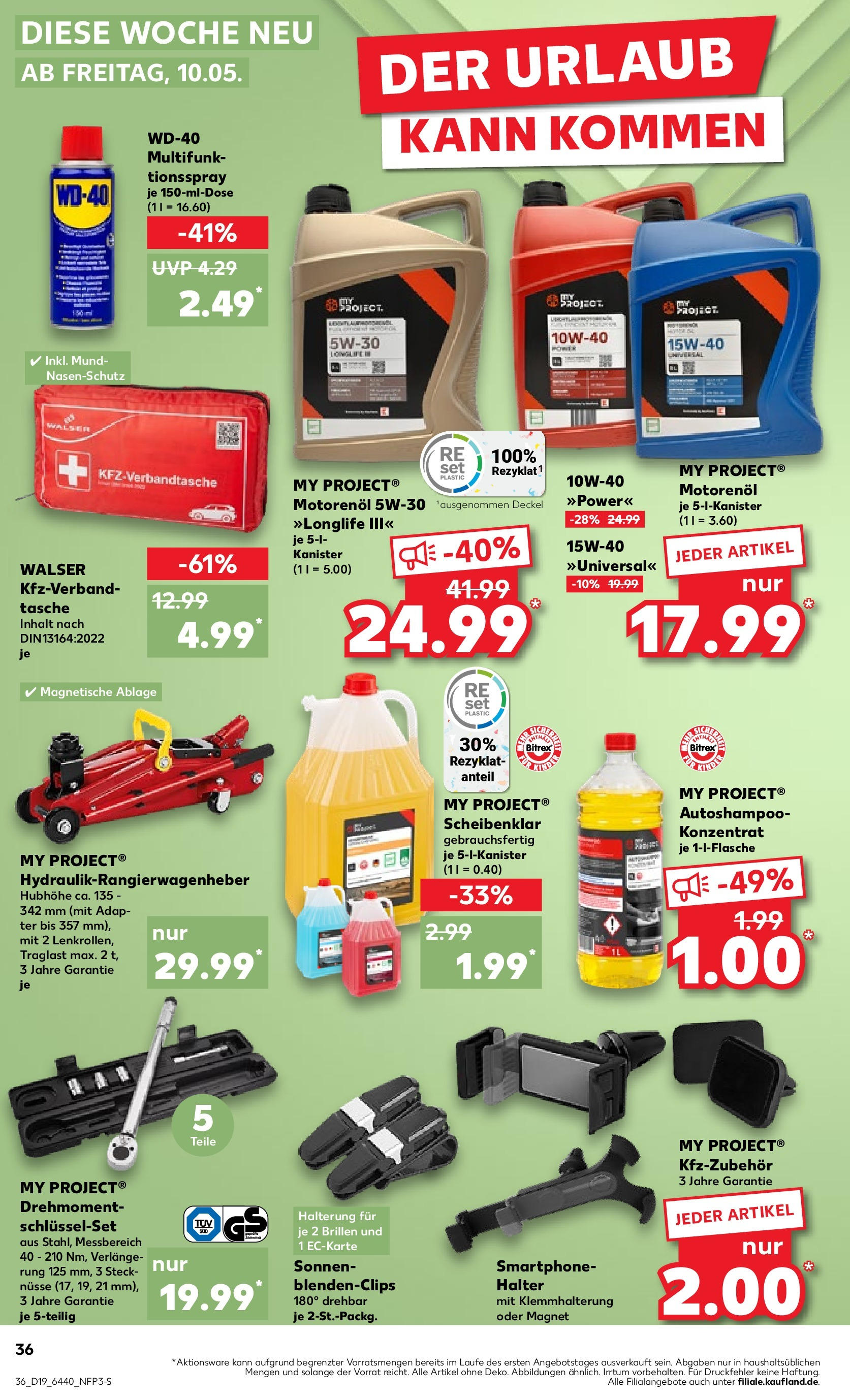 Kaufland - Hessen (ab 10.05.2024) » Angebote Online zum Blättern | Seite: 36 | Produkte: Wasser