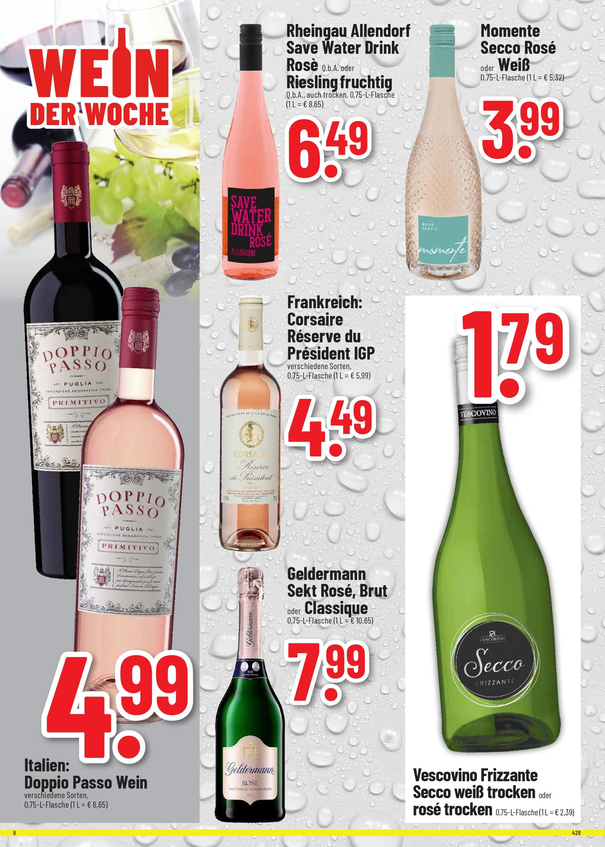 OFFERS - trinkgut: Wochenangebote (ab 05.05.2024) zum Blättern | Seite: 6 | Produkte: Sekt, Wein