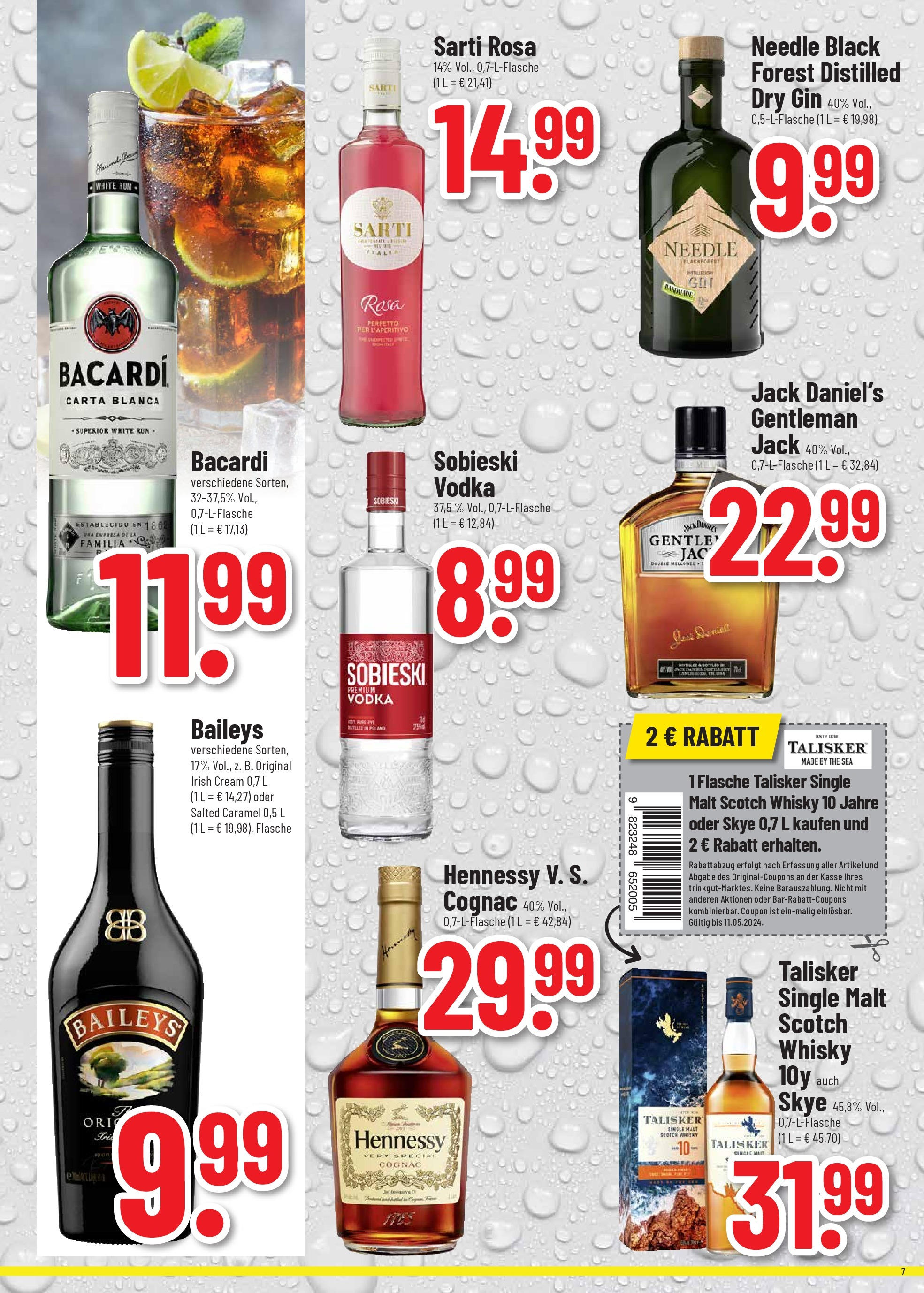 OFFERS - trinkgut: Wochenangebote (ab 05.05.2024) zum Blättern | Seite: 7 | Produkte: Gin