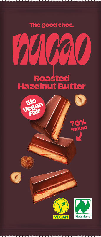 nucao Schokolade, Roasted Hazelnut Butter