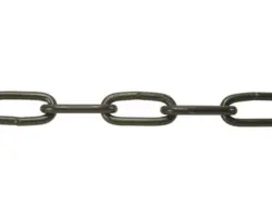 Schweißkette Pösamo C6/6,0, Stahl schwarz