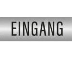 Hornbach Hinweisschild "Eingang" 240x80 mm, Edelstahl