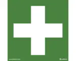 Hornbach Hinweisschild "Erste-Hilfe-Kasten" 150x150 mm, Kunststoff