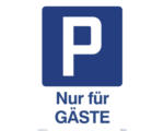 Hornbach Hinweisschild "Parken nur für Gäste" 210x297 mm, Kunststoff