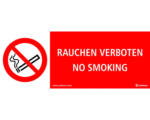 Hornbach Warnschild "Rauchen verboten" 80x210 mm, zum Kleben