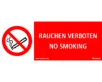 Hornbach Warnschild "Rauchen verboten" 80x210 mm, zum Kleben