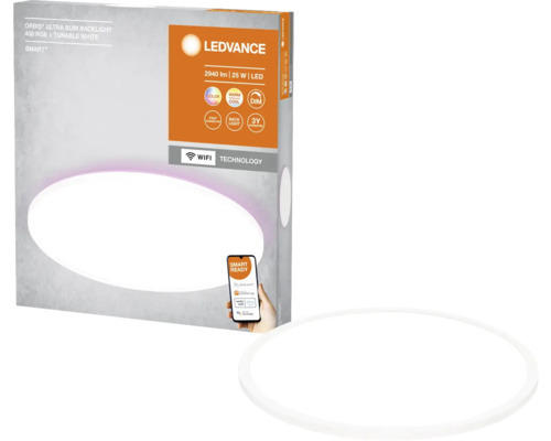 LED Deckenleuchte Ledvance Orbis SMART Wifi 25 W RGB 1-flammig IP 20 weiß (4058075752764)