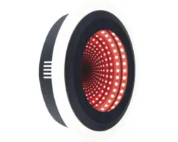 Aufbauleuchte Paulmann Spaceglow Two 14 W 1-flammig IP 20, schwarz (71037)