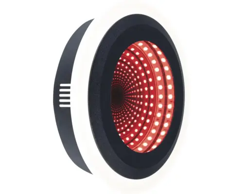 Aufbauleuchte Paulmann Spaceglow Two 14 W 1-flammig IP 20, schwarz (71037)