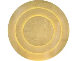 LED Deckenleuchte Globo HEDA 40 W 1-flammig IP 20 gold (48465-40)