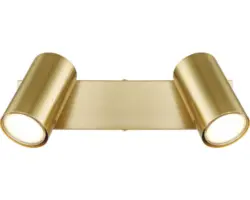 Strahler Globo ROBBY GU10 35 W 2-flammig IP 20 gold (57911-2GO)