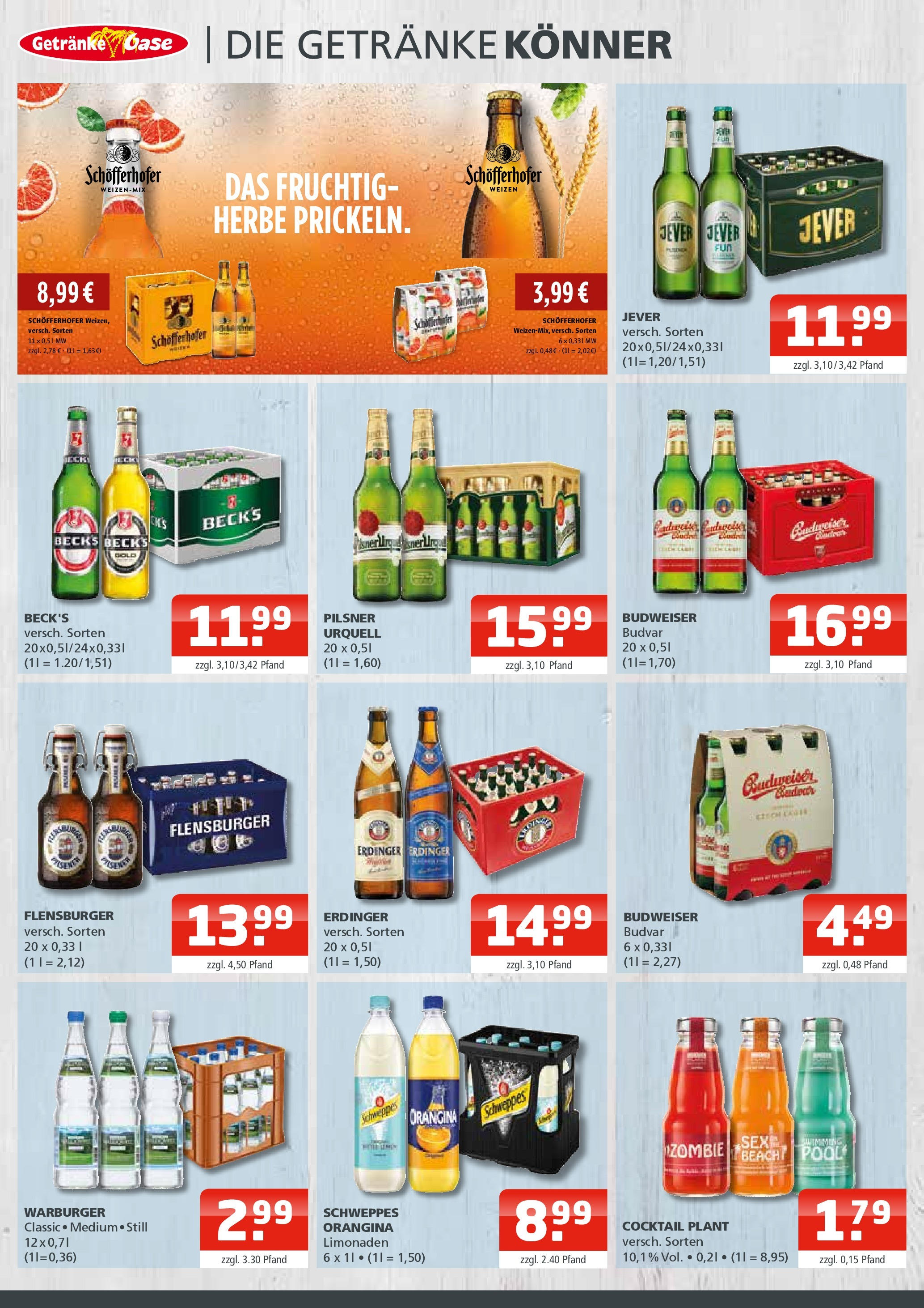 OFFERS - Getränke Oase: Wochenangebote! (ab 05.05.2024) zum Blättern | Seite: 2 | Produkte: Sekt, Likör, Bourbon, Gin
