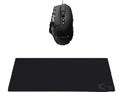 LOGITECH G Bundle G502 X, Kabelgebundene Gaming-Maus, Schwarz + G240 Mousepad; Gaming Maus