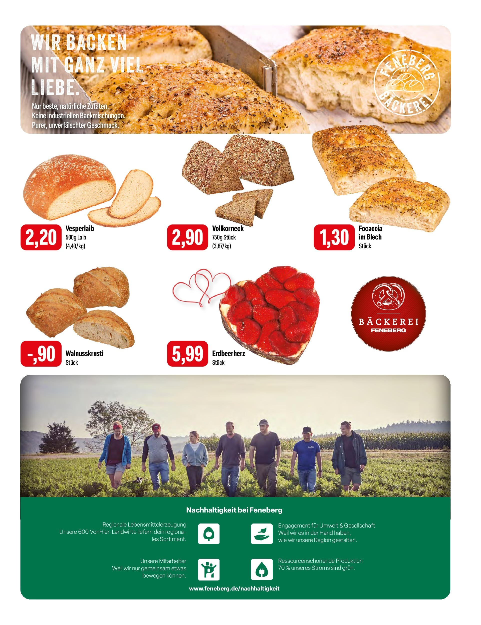 Feneberg Angebote (ab 10.05.2024) zum Blättern | Seite: 5 | Produkte: Bäckerei