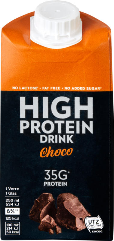 High Protein Drink, Schokolade, 500 ml