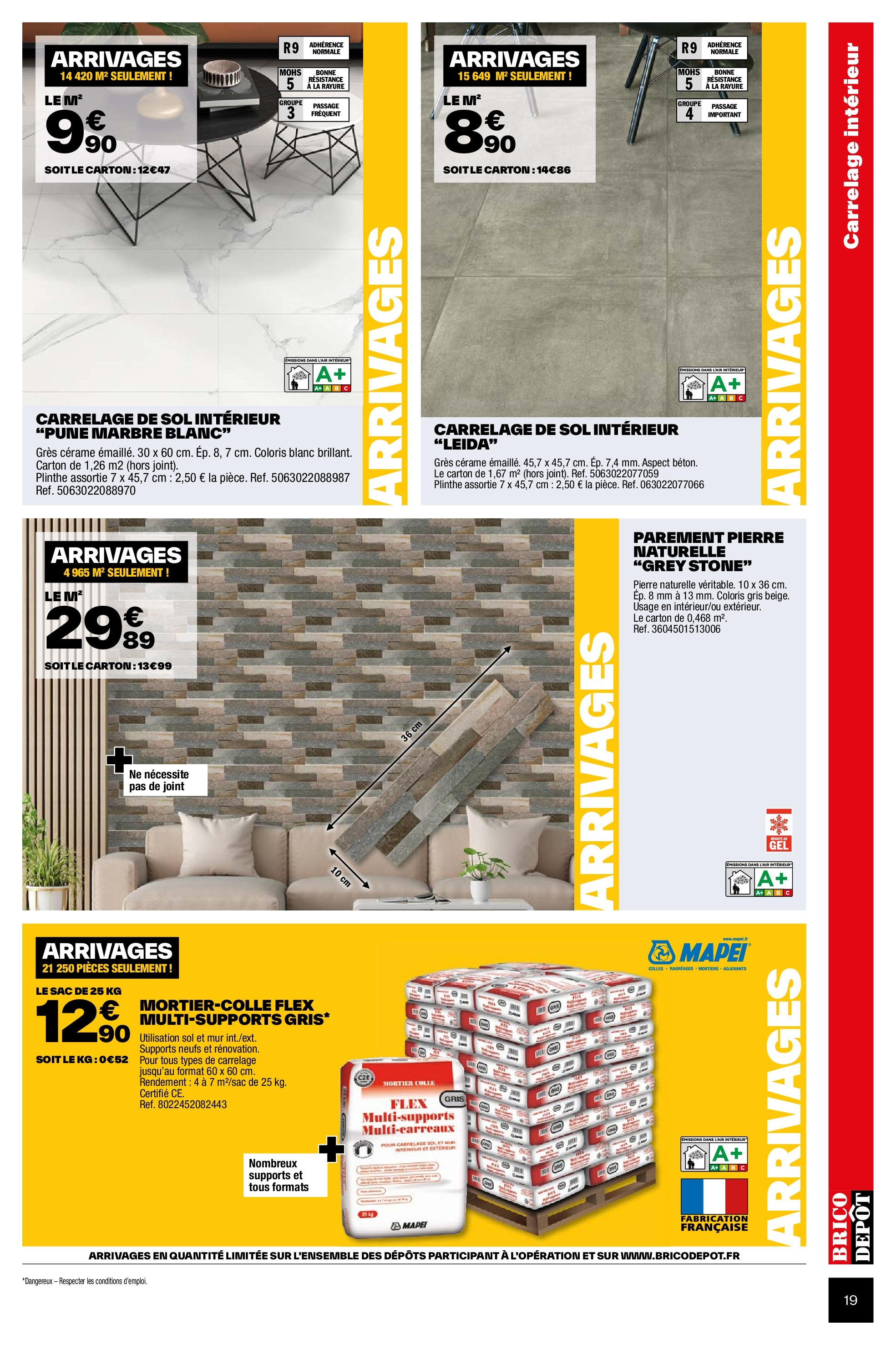 Brico Dépôt catalogue  à partir du 03/05/2024 - promo en ligne | Page: 19
