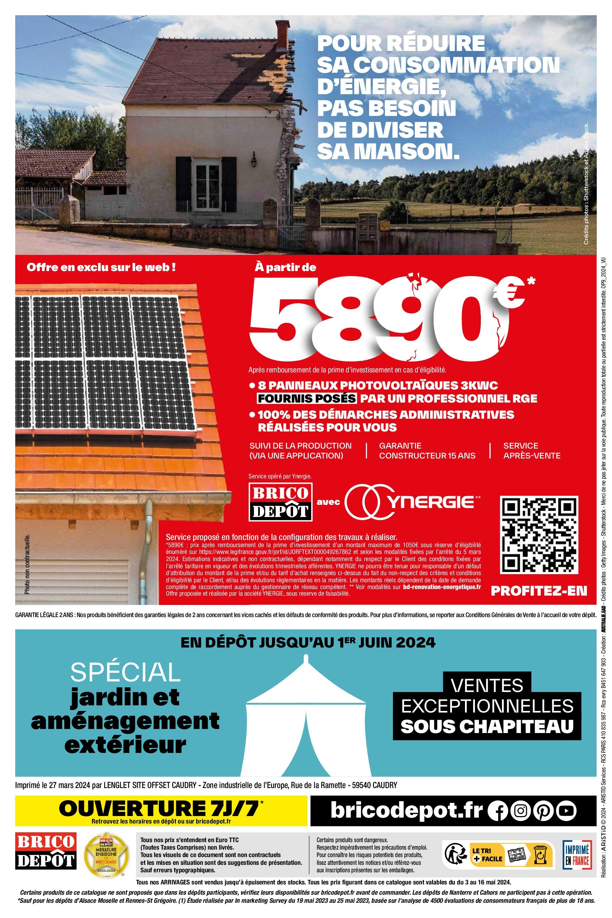Brico Dépôt catalogue  à partir du 03/05/2024 - promo en ligne | Page: 24