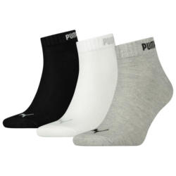 Damen & Herren-Socken Puma grau 3 Packstücke Größe 43-46