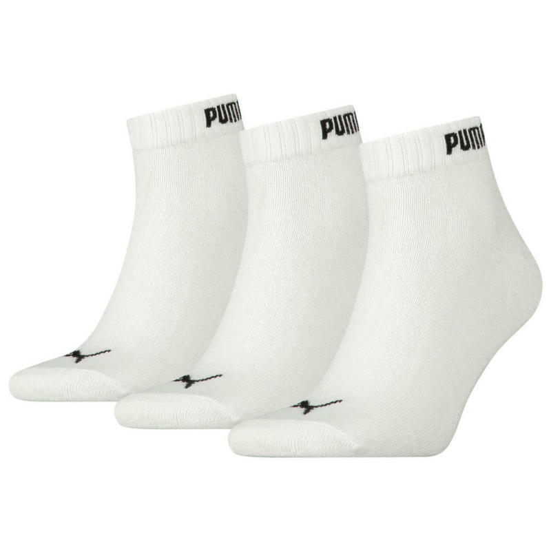 Damen & Herren-Socken Puma weiß 3 Packstücke Größe 35-38