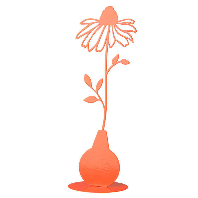 Deko-Aufsteller Blume aus Metall