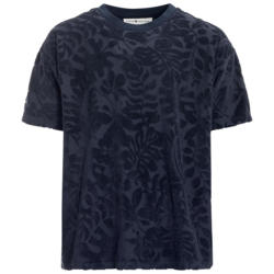 Herren T-Shirt mit Frottee-Muster (Nur online)