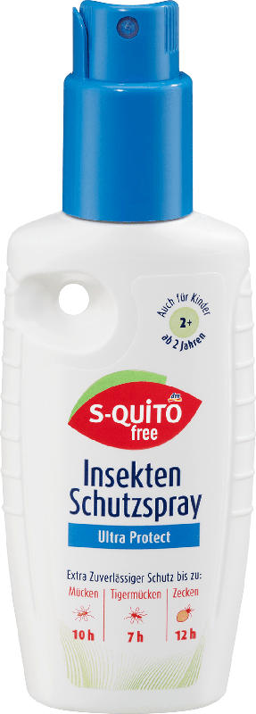 S-quitofree Ultra Protect Insekten Schutzspray