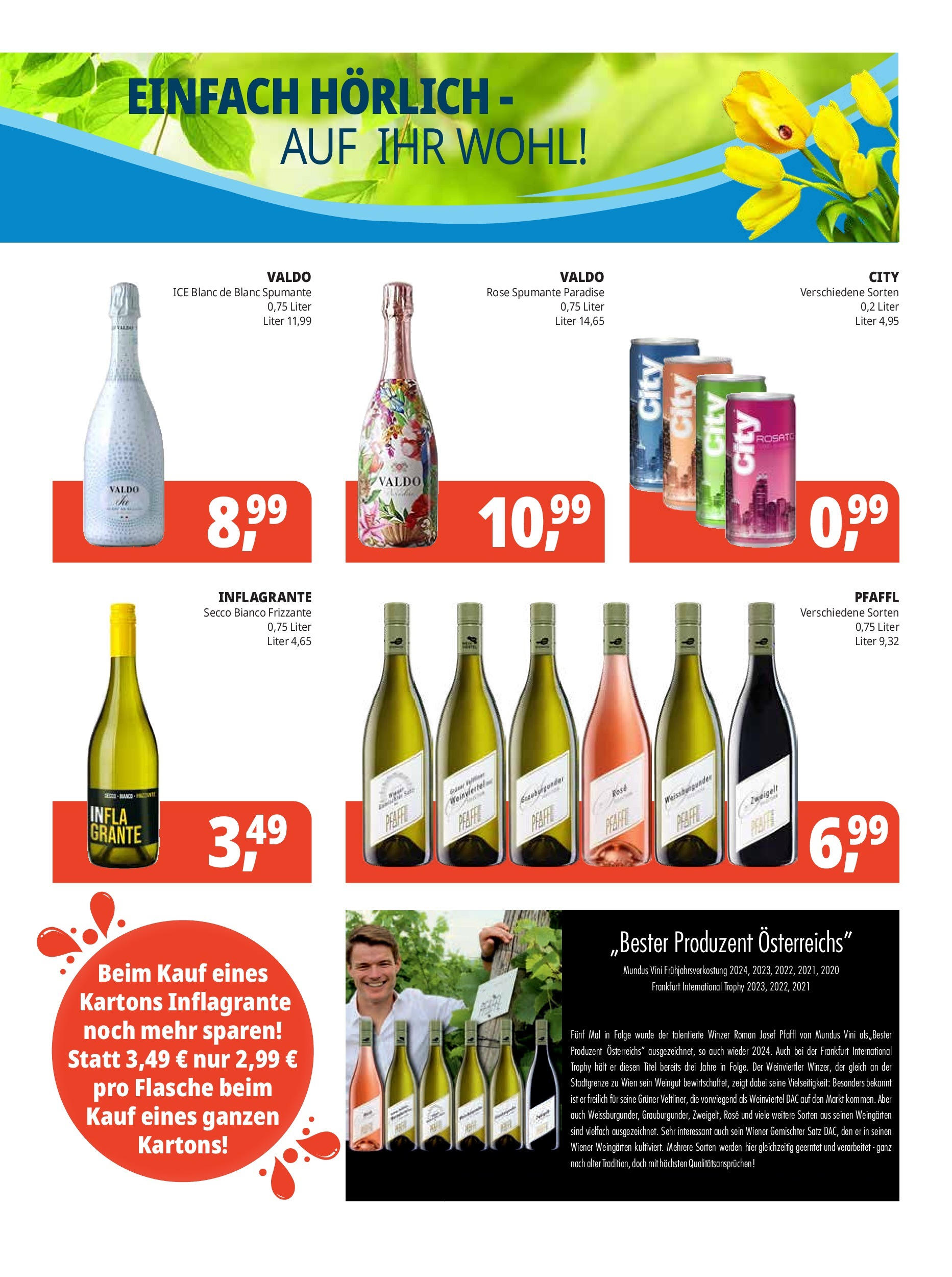 OFFERS - Getränke Hörl: Unsere Pfingst-Angebote! (ab 09.05.2024) zum Blättern | Seite: 3