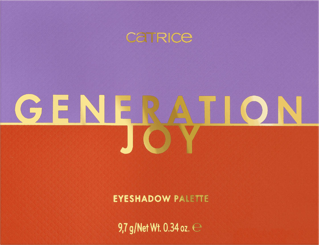 Catrice Lidschatten Palette Generation Joy C01 Show It Off