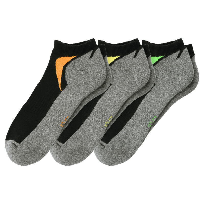 3 Paar Herren Trekking-Sneaker-Socken im Set