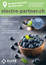 Zufferey Electricité SA Magazine ELITE Electro - bis 31.07.2024