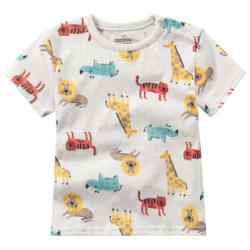 Baby T-Shirt mit Tier-Print