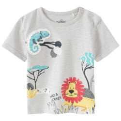 Baby T-Shirt mit Tieren