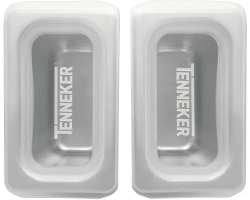 Grillzubehör Tenneker Edelstahl Container 2er Set